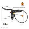 Brzdová páka s vypínačem 3pinová pro e-bike elektrické kolo Hallův motor hydraulické brzdy kola horské venkovní cyklistické příslušenství