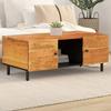 VidaXL Coffee Table, Side Table with Legs, End Table with Storage, Living Room Furniture, Modern, 356867