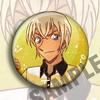 Detective Conan Anime Badge Pin Anime Merchandise Brooch Keychain Poster Akai Amuro Tooru Cute Collectible Gift for Fans