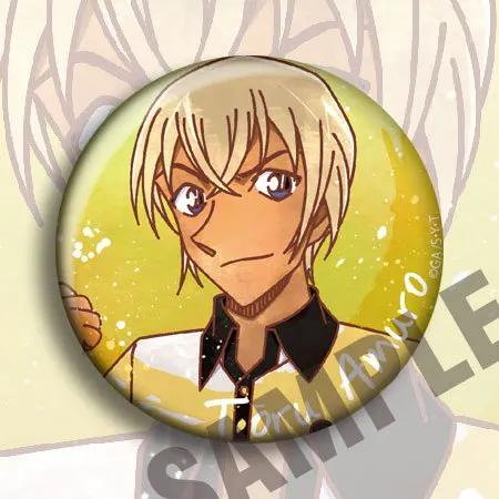 Detective Conan Anime Badge Pin Anime Merchandise Brooch Keychain Poster Akai Amuro Tooru Cute Collectible Gift for Fans