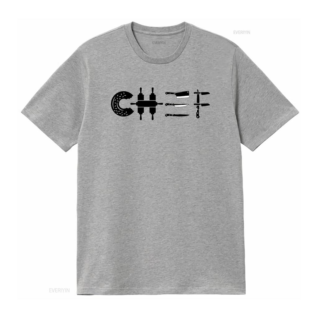 Chef Cooking Knife T Shirt vintage Washed homme graphic Breathable Stylish Slightly Soft Versatile fashion Casual Stretched