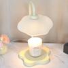 Creative Cloud-Shaped Wax Melt Lamp with Timer  Aromatherapy Night Light Scented Candle Warmer Stylish Desk Table Lamp for Home
