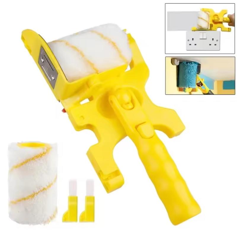New Profesional Wall Paint Roller Set Multifunctional Clean-Cut Edger Painting Rolling Brush For Wall Painting Treatment Tools