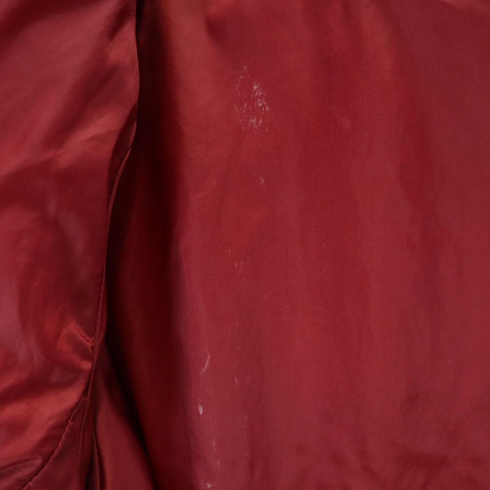 MAX MARA Down jacket 46 Red Hooded Women Used