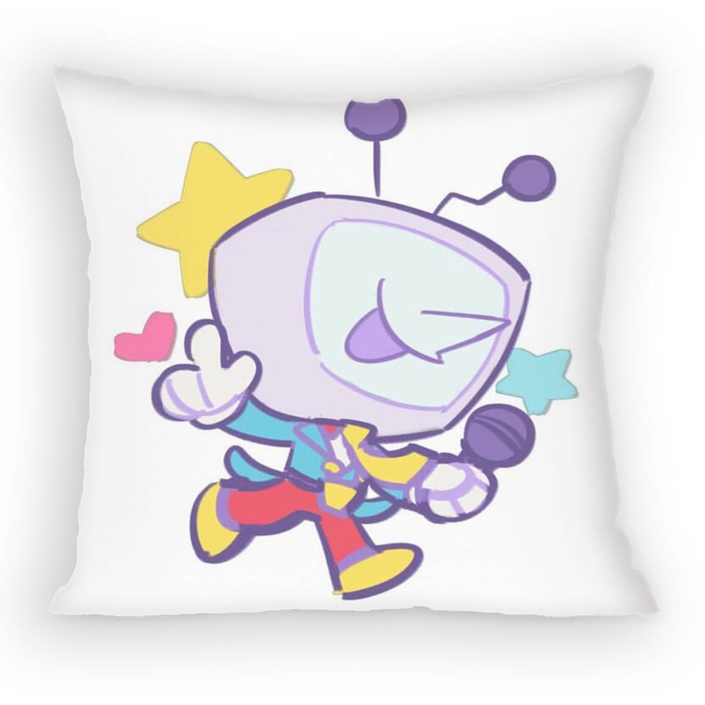 Federa Cuscino Cartone Animato Gioco Deltarune Tenna Meme Divano Soggiorno Camera da Letto Testiera Schienale Cuscino Cuscino Quadrato Ora del Pisolino