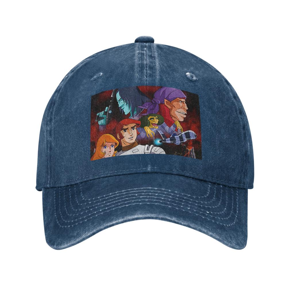 Comet Crew Zubehör Captain Future Baseballkappen Snapback Gewaschene Jeanshüte Hip Hop Baseball Cowboyhut für Unisex Damen