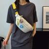 1Pc New Simple and Cute Casual Fanny Pack, Women's Fanny Pack, Fresh Niche Versatile Messenger Bag, Sports Versatile Fashion Breast Bag