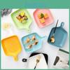 Nordic Plate Creative Tableware Net Celebrity Household Single Handle Bakeware Ceramic Oven With Cute Plates