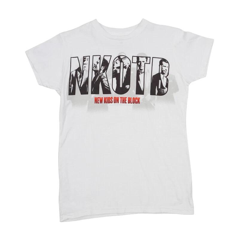 

NEW ON THE BLOCK LADIES WHITE 100% Cotton T-shirt Mens Womens Tees Top 4XL