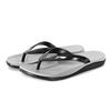 Li Ning Cushioning Rebound Swimming Beach Pool Anti-Slip Flip Flops Men Footwear Black Gray LNXV955-1