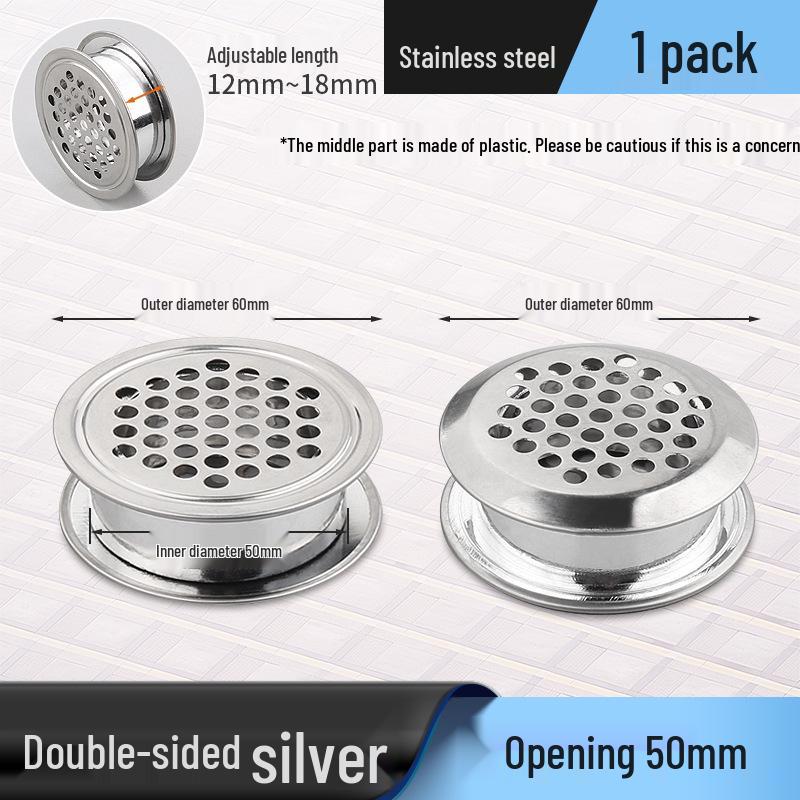 Stainless Steel Vent Shoe Rack Exhaust Heat Dissipation Mesh Cover