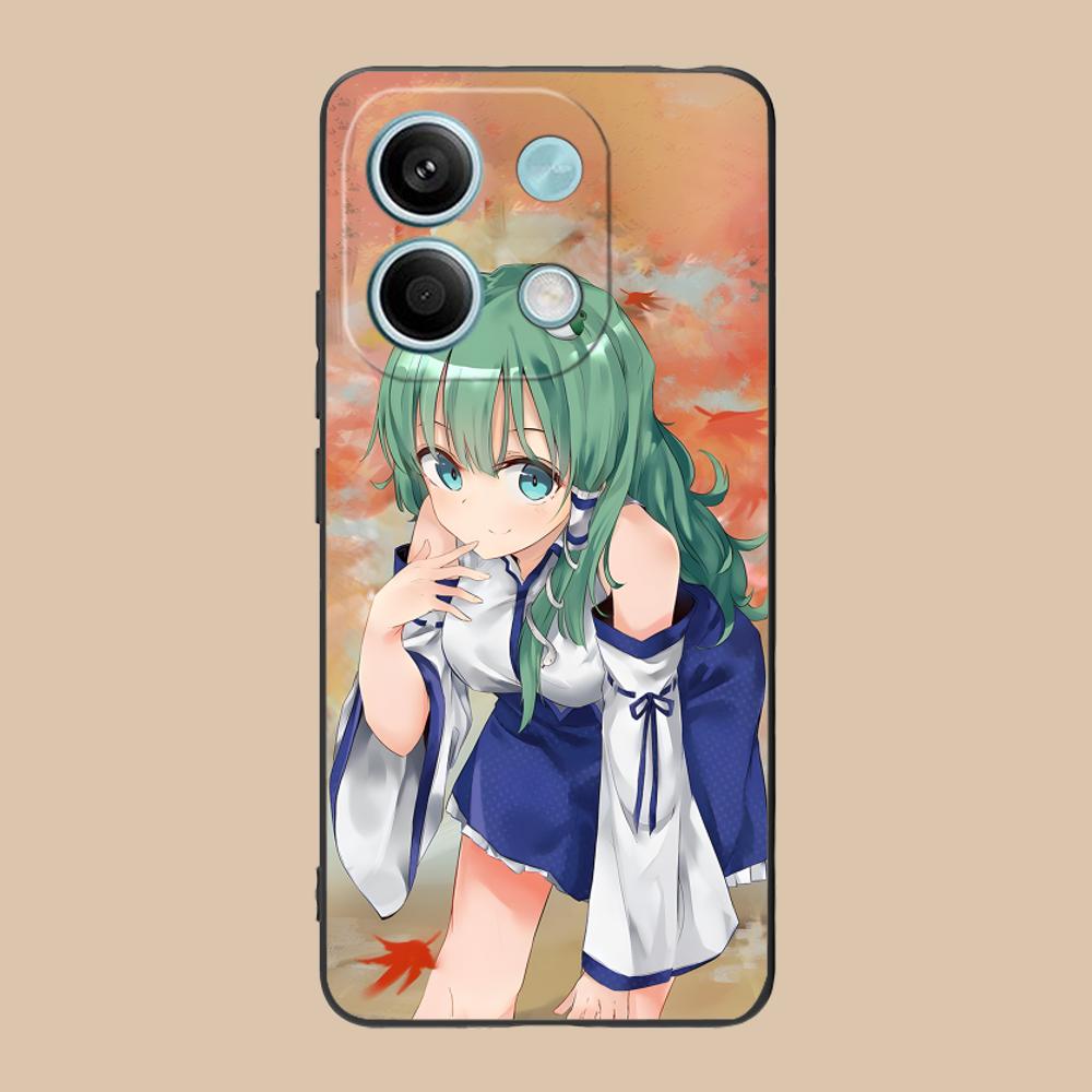 Touhou Kochiya Sanae Mobile Phone Case for Xiaomi 15 14 13 12 Mi 11 T Ultra Lite Pro S X 5G Colour Printing Cover Luxury