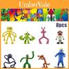High-quality Pvc Roblox Figures 8pcs Rainbow Friends Toy Set For Kids
