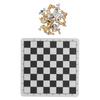 Chess Set Pieces Board Game Home Decor Kids Toy Chessboard Set Kit for Home Travel