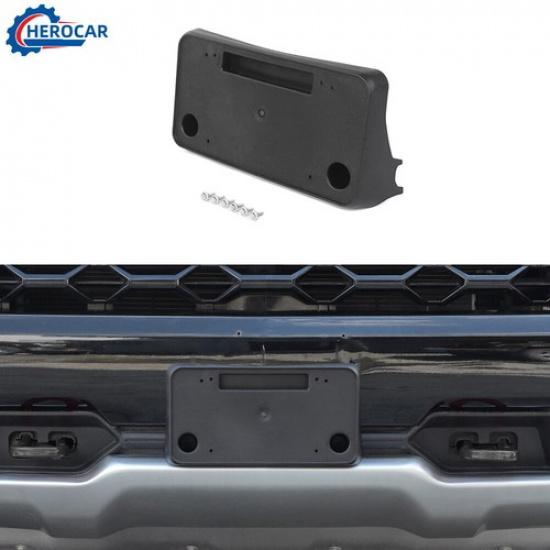 Front BumperMount License Plate Frame Bracket Holder For Chevy Silverado Zr2 22+