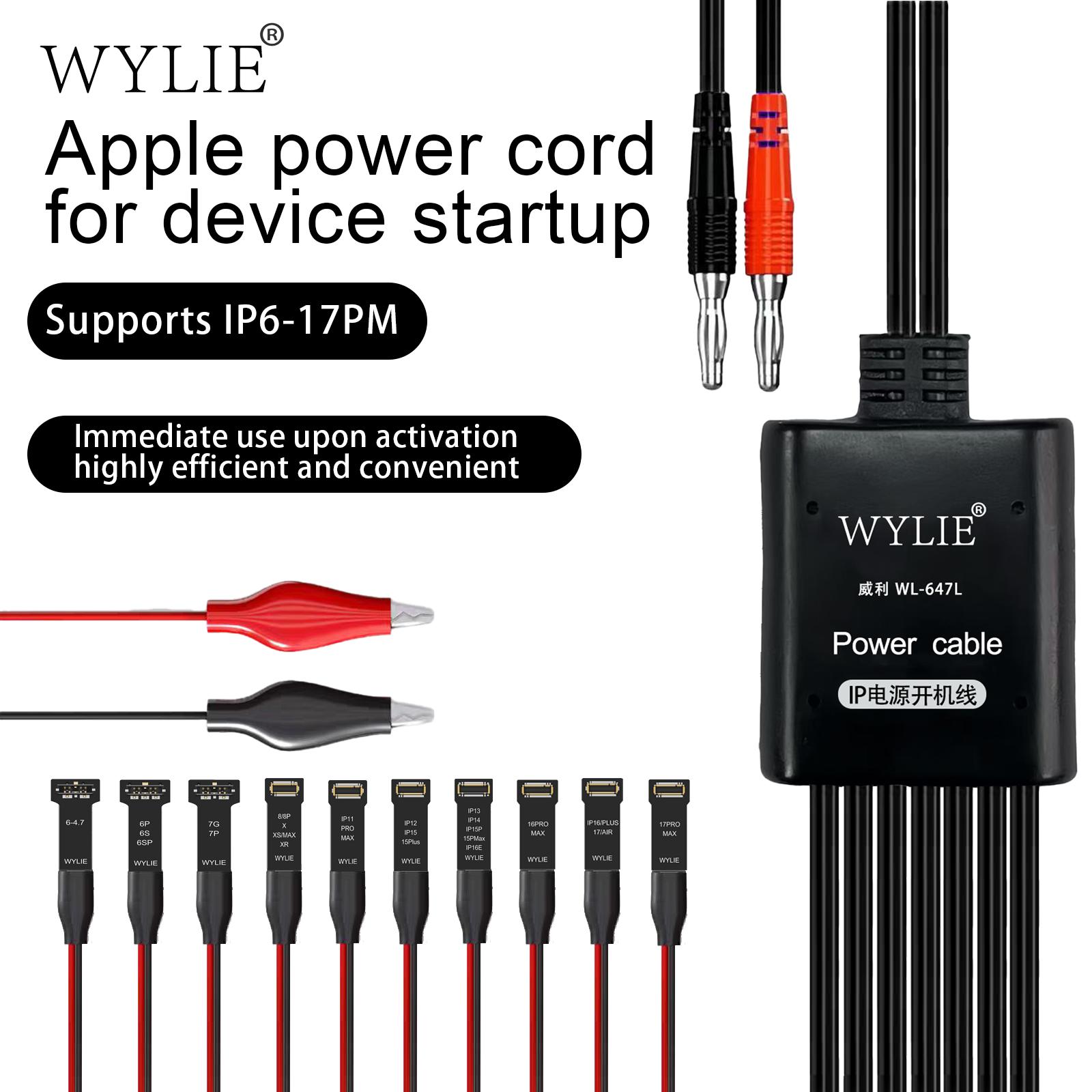 

WEI LI 698H Android phone power repair cable for multiple models, power-on cable, phone repair and testing cable