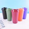 1pcs 475ml  Reusable Plastic Straw Cup 16OZ  Large Capacity Leakproof Travel Tumbler for Coffee Smoothie Home Birthday Party
