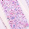 Viral Japanese Style Cute Animal Cartoon Stickers 1pcs Crystal Waterproof Decals for Children Reward Handmade Decoration
