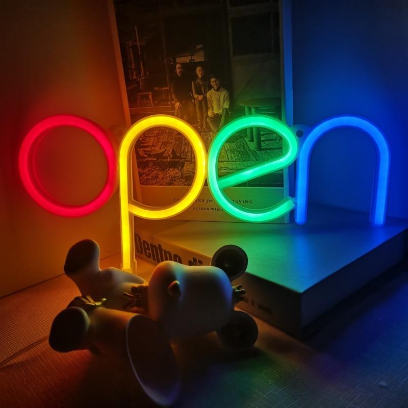 

Светодиодные неоновые вывески, облако, неоновая вывеска, настенный светильник, Декор, подарок на день рождения, неоновая лампа для комнаты, дома, вечеринки, свадьбы, украшения open