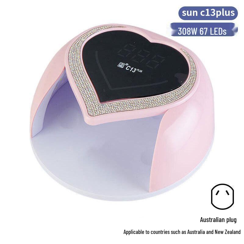 256W High Power UV/LED Dual Light Nail Curing Lamp