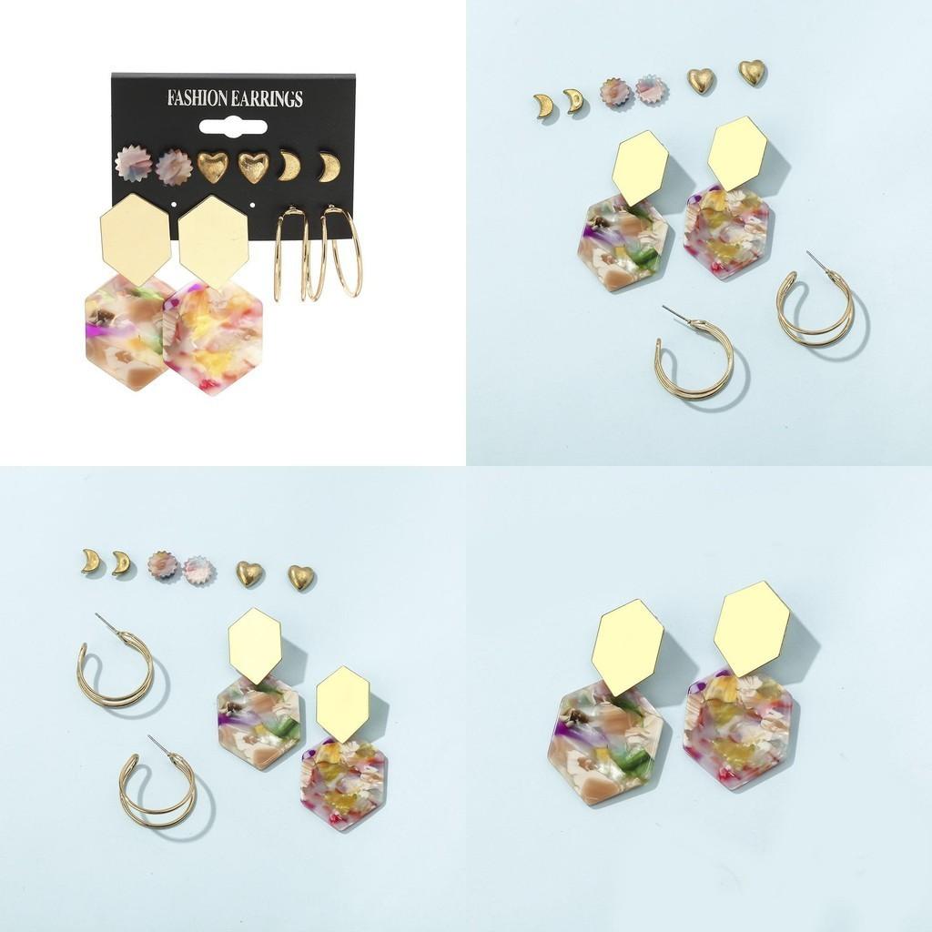 Sophisticated Acetate Acrylic Ushaped Earrings For Women Occasions Special