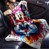 1pc Velvet Heart-Shaped Minnie Mouse Bedding Throw Blanket, Sofa Cover, Gift for, Home Decor, Valentine's Day Present,