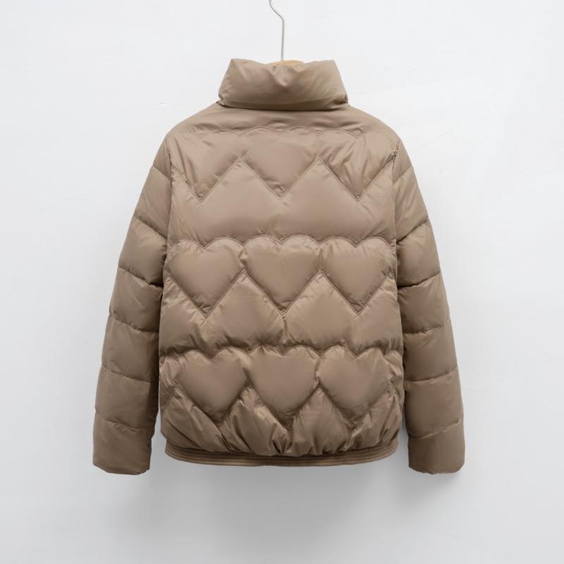 Autumn and winter new short down women's stand-up collar small simple casual jacket trendy and warm