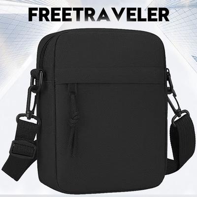Unisex Men's and Women's Shoulder Bag, Solid Color Shoulder Mini Small Square Bag, Casual and Lightweight Mobile Phone Bag, with Random Pull Direction