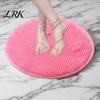 Silicone Foot Scrubber Mat with Anti-Slip Suction Cups, Ultra Soft Bristles Bath Bristle Brush, Wall Mounted Cleaner for Deep Cleaning And Massage