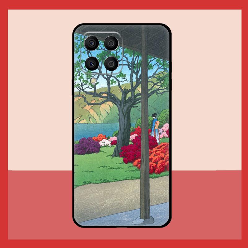 Japanese Ukiyoe Case For Samsung Galaxy M56 M12 M06 M32 M52 M35 M55 M15 M11 M13 M14 M16 M36 M31 M53 M34 M54