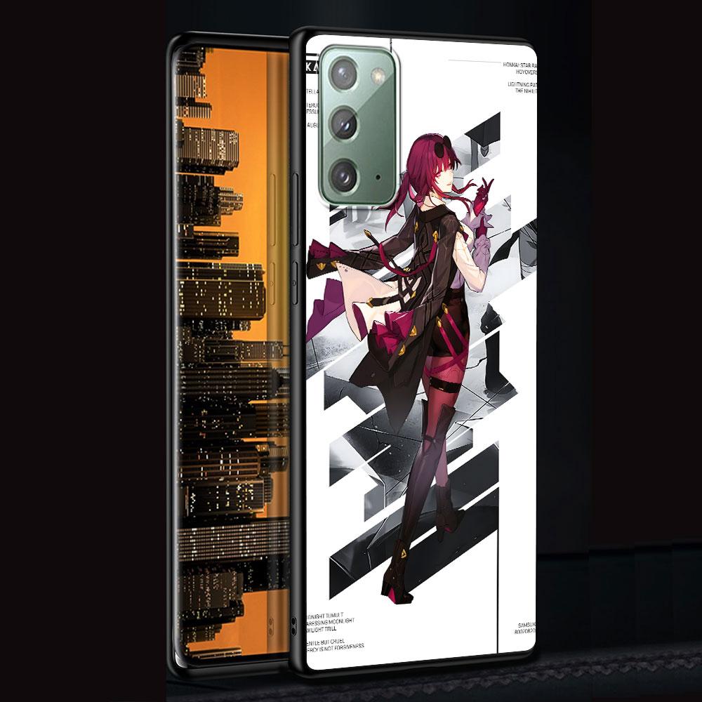 

Чехол-бампер Rail Kafka Honkai Star для Samsung Galaxy Note 20 Ultra 10 Plus 9 8 TPU Чехол для телефона 10 Lite Черный Мягкий чехол Funda Capa Samsung Note 8
