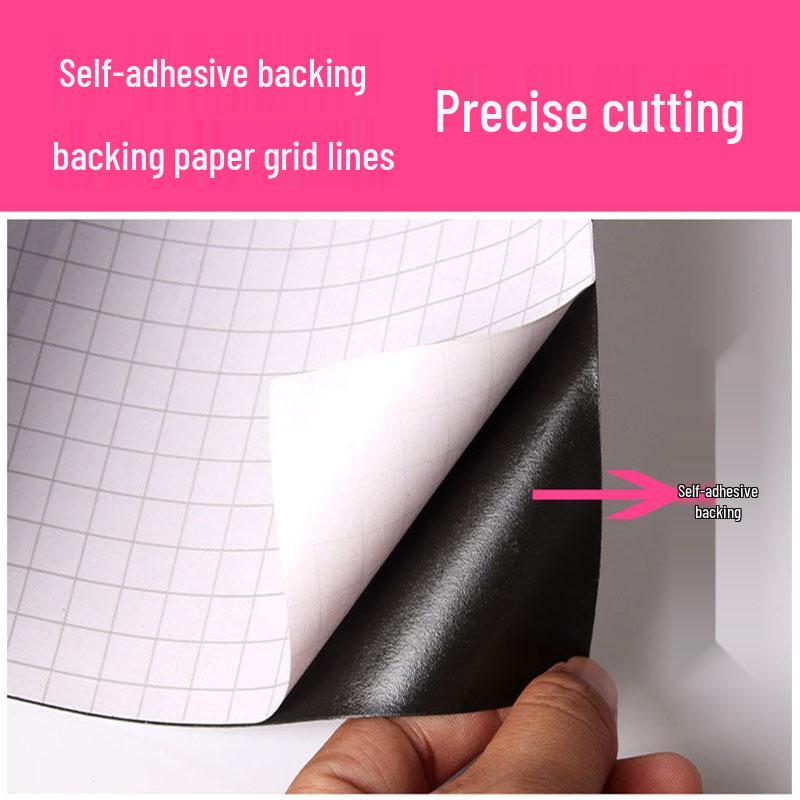 Erasable Magnetic Blackboard Sticker - Self-Adhesive, Soft, for Home Teaching and Graffiti Drawing