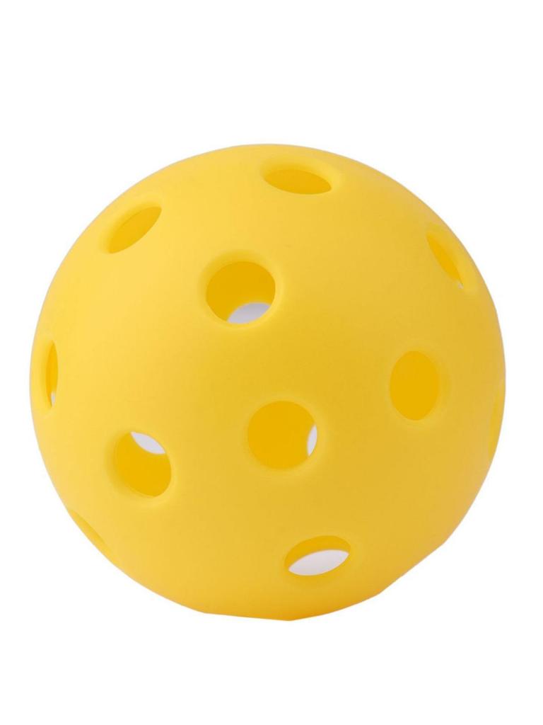 Pickleball Paddle and 40/26-Hole Injection Molded Plastic Balls for Outdoor Play