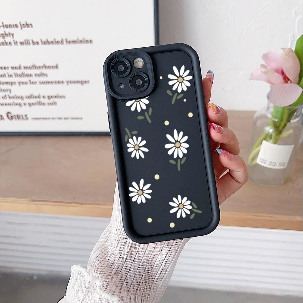 Amazon Popular Small Daisy Mobile Phone Case 16 Apple 15pm Anti-drop iPhone14 Protective Case 13 Soft Case 12pm