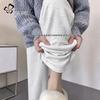 Women's Fleece-Lined High-Waisted Wide-Leg Lounge Pants
