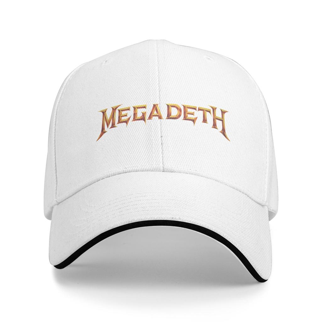 Megadeths Metal Music Lovers Baseball Cap Outdoor Gym Sunscreen Hip Hop Hats Men Women Vintage Print Baseball Caps