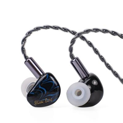 LINSOUL Kiwi Ears Cadenza 10mm Beryllium Dynamic HiFi Earphones Recable Earphones In-Ear (Blue)