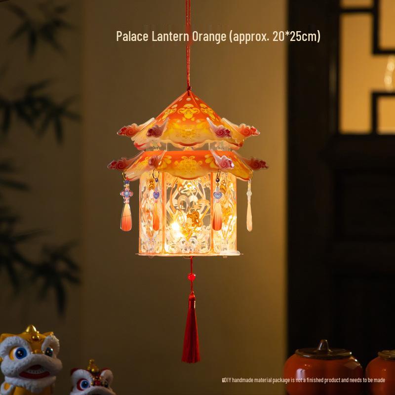 2025 Mid-Autumn Festival Handmade Rabbit Lantern DIY Kit for Children