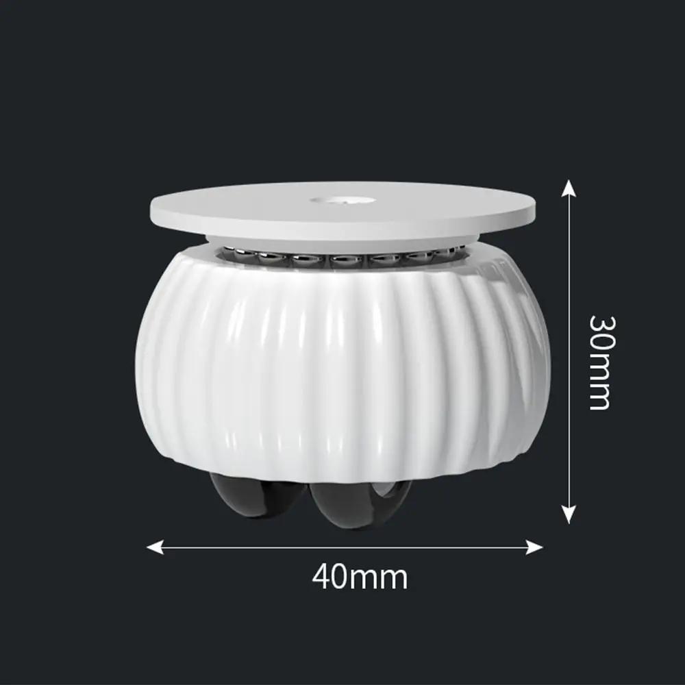 with Brake Adhesive Universal Wheel Roller Accessories Household Self Adhesive Pulley Stainless Steel Beads Paste Casters