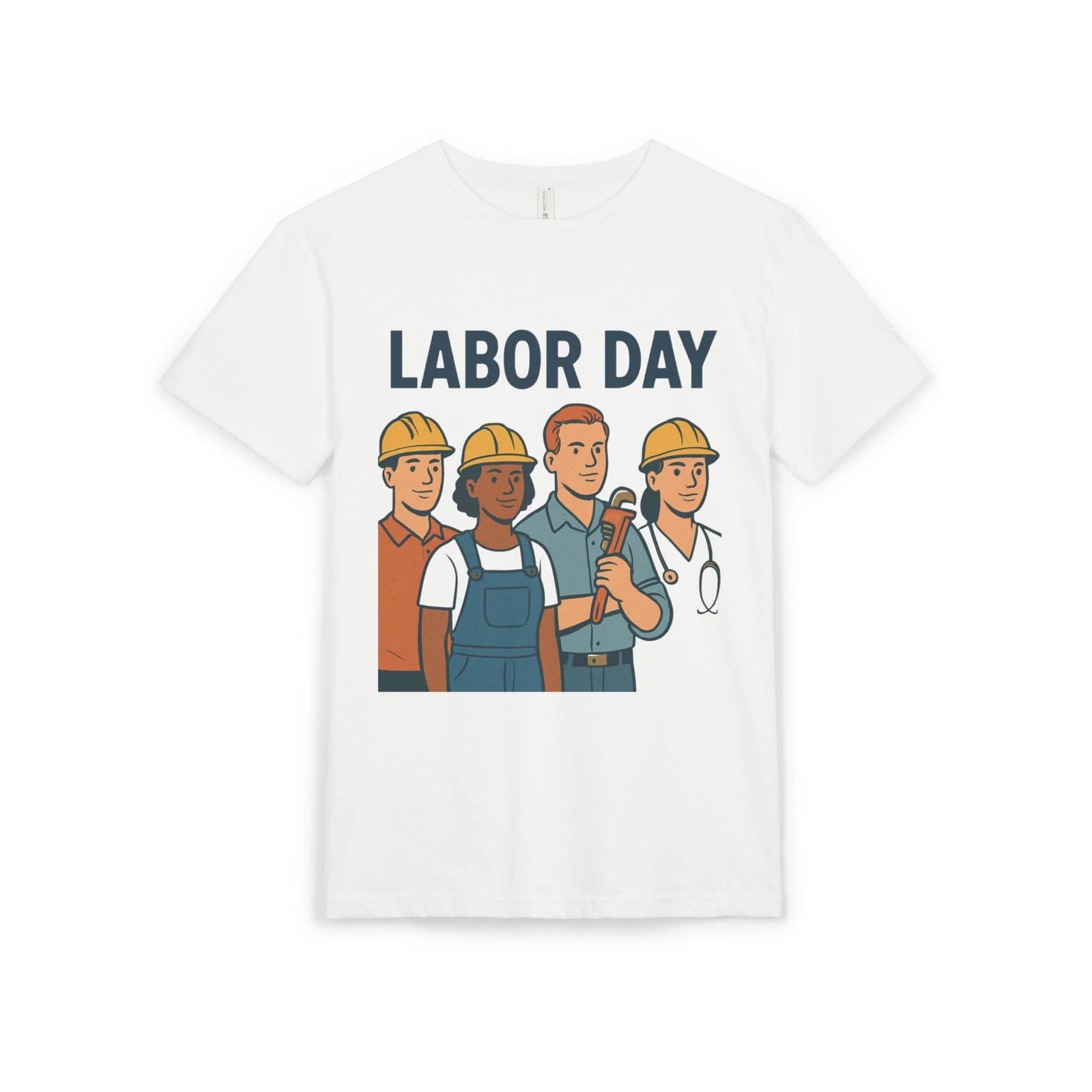 Labor Day Unisex T-Shirt, Working Class Pride Tee, Casual Summer [...] M