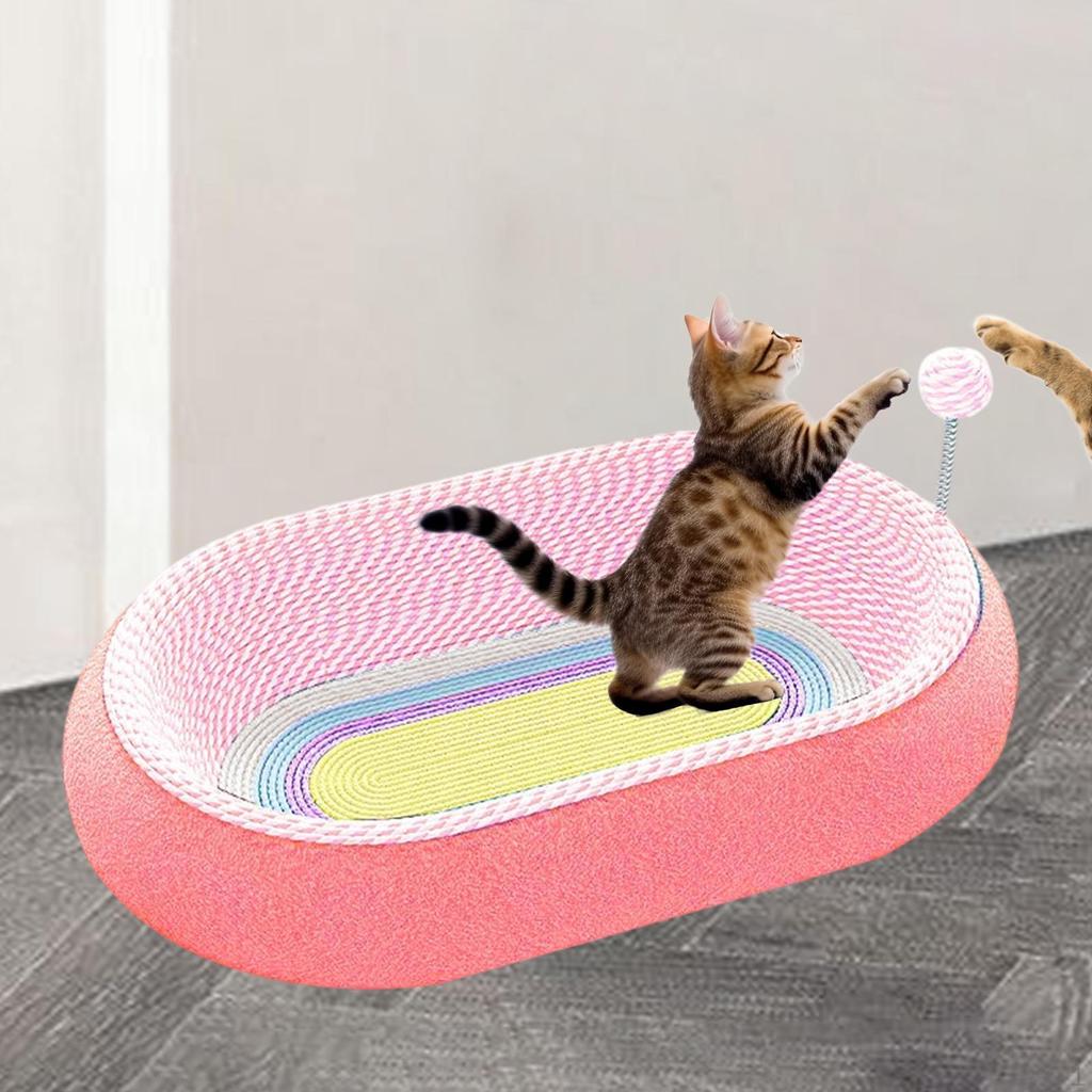 Cat Scratcher Scratching Board,Pet Supplies,with ,Cats Scratch Pad Cats Bed Play Exercise