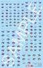 Frame Arms Girl Eye Decal Set 20 for Magatsuki