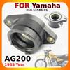 Motorcycle Carburettor Interface Intake Manifold Adapter For Yamaha AG200 AG 200 1985  OEM:36X-13586-01  Carburettor Accessories