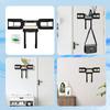Wall Mount Ironing Stand Easy to Install Ironing Board Holder Space-saving Ironing Stand Rack Laundry Room Accessories