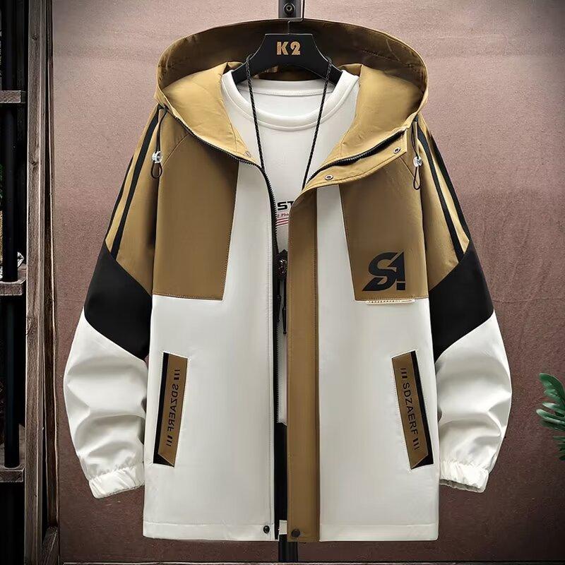 

New Teenager Autumn and Winter New Jacket Student Handsome Men s Jacket Charge Jacket 4XL