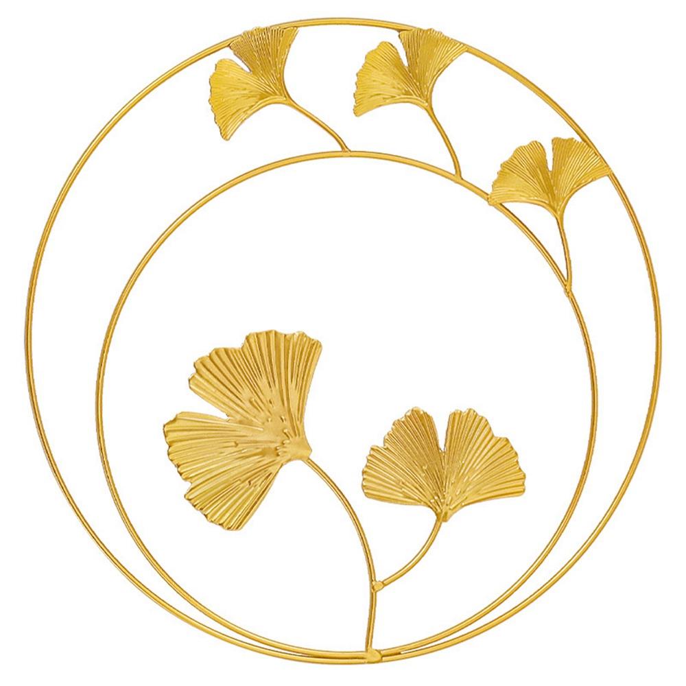 Ornaments Palm leaf Metal Canna Ginkgo Leaf Wall Decoration Room Decor Wall Hanging Ornament