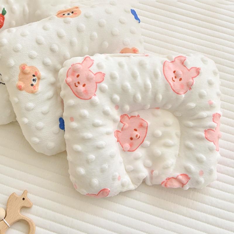 Baby Cartoon Sleep Pillows Cozy Soft for New Born Babies Bedding Room Pillow Kids Accessories Infant Baby Sleep Pillows