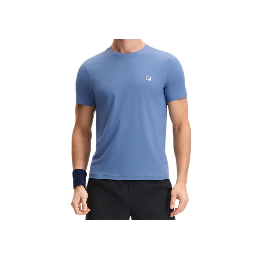 New FILA Fitness T Shirt Men's Moonlight Blue A11M521127F-RB