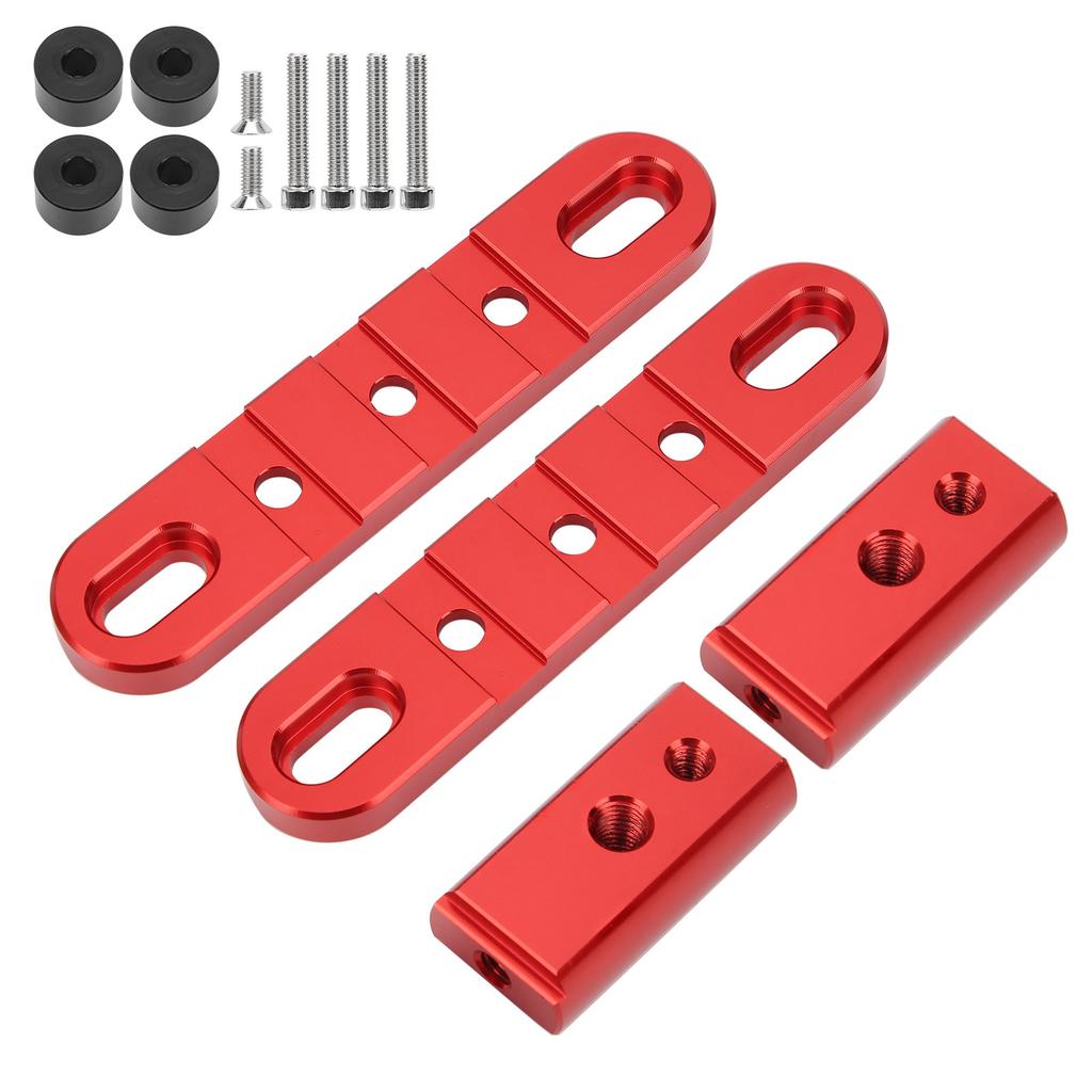 Motorcycle Front Wheel Spotlights Bracket Mount Fit for Yamaha Xmax300 Nmax155 Aerox Nvx155Red