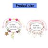 Elegant Star Elf Pendant Bracelet Adjustable Length Faux Pearls Jewelry For Women Girls Versatile Style